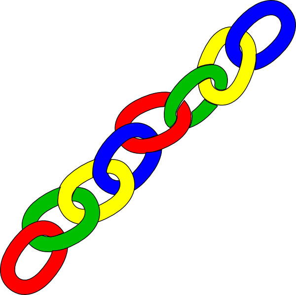 Chain Clipart 1 - Chain Clipart 1 (600x599)