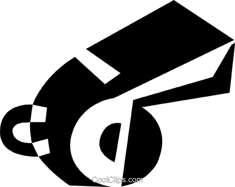Whistle Royalty Free Vector Clip Art Illustration - Illustration (480x382)