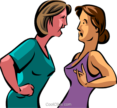 Conflict Royalty Free Vector Clip Art Illustration - Illustration (480x443)