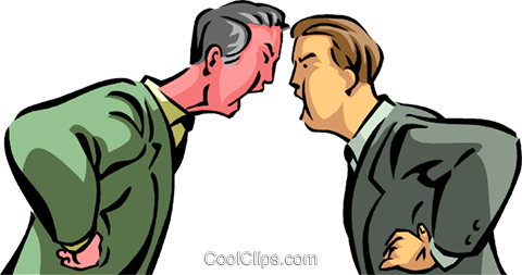 Conflict Royalty Free Vector Clip Art Illustration - Illustration (480x253)