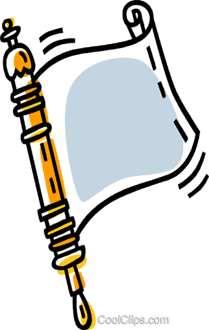 Torah, Scroll Royalty Free Vector Clip Art Illustration - Torah, Scroll Royalty Free Vector Clip Art Illustration (305x480)
