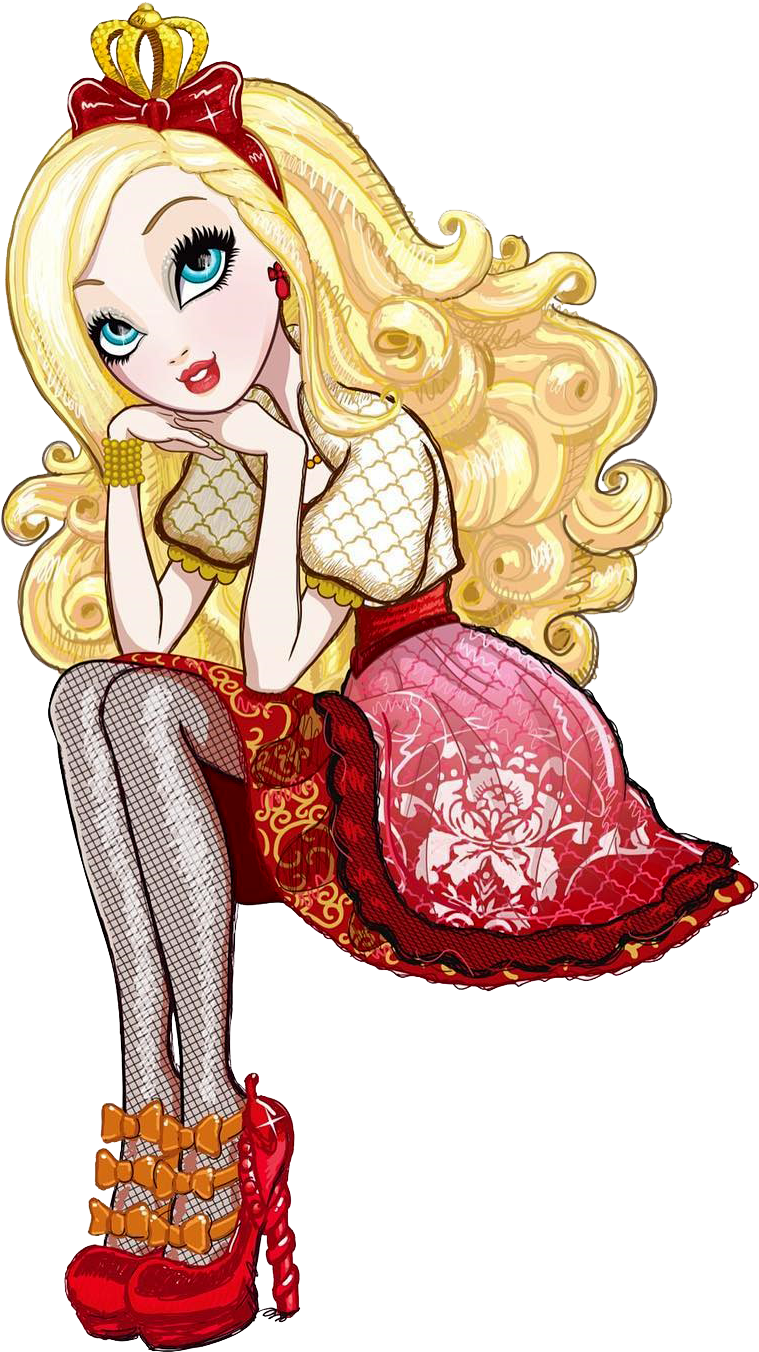 Picture Download Apple White Basic New - Drawing Apple White Ever After High (852x1382)