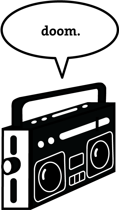 Clipart Royalty Free Stock Boombox Clipart Classic - Illustration (595x842)