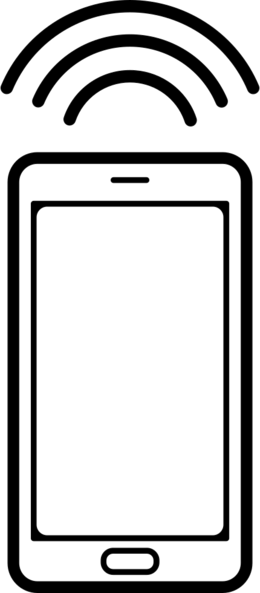 Telephone Call Clip Art Clipart - Mobile Ring Logo (260x593)