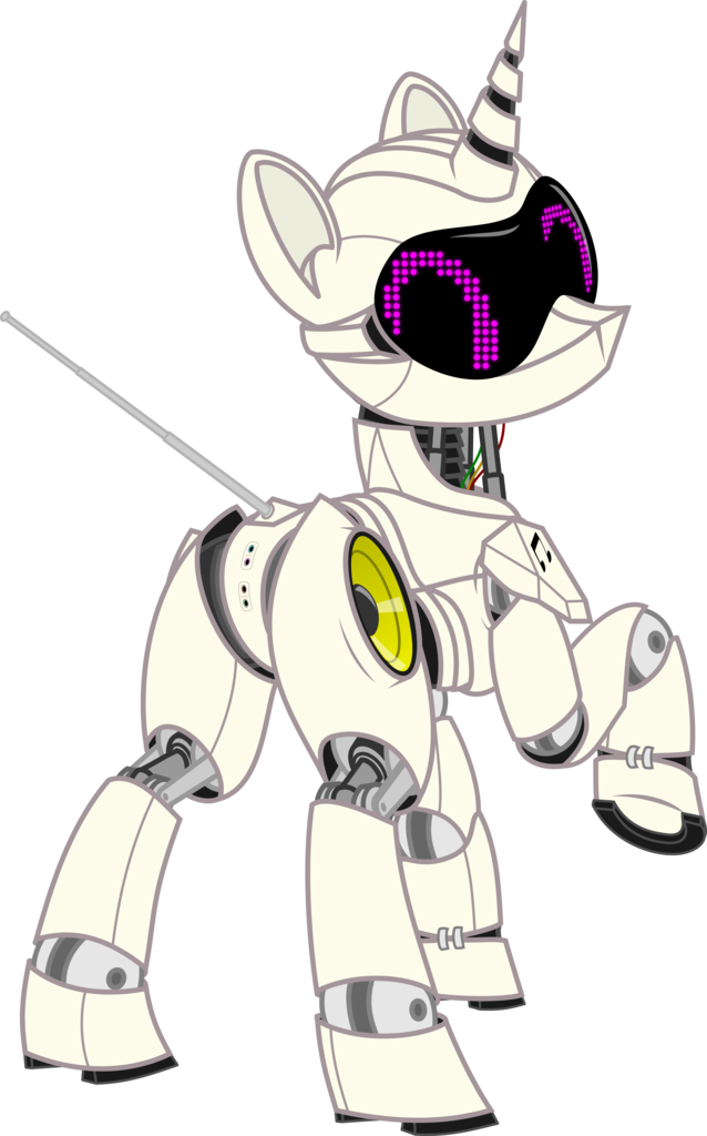 Vector Robots Female - Cartoon (638x1024)