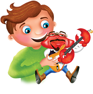 Evan Is A Young Boy Who Loves To Sing And Play His - Jason Crabb Books (350x345)