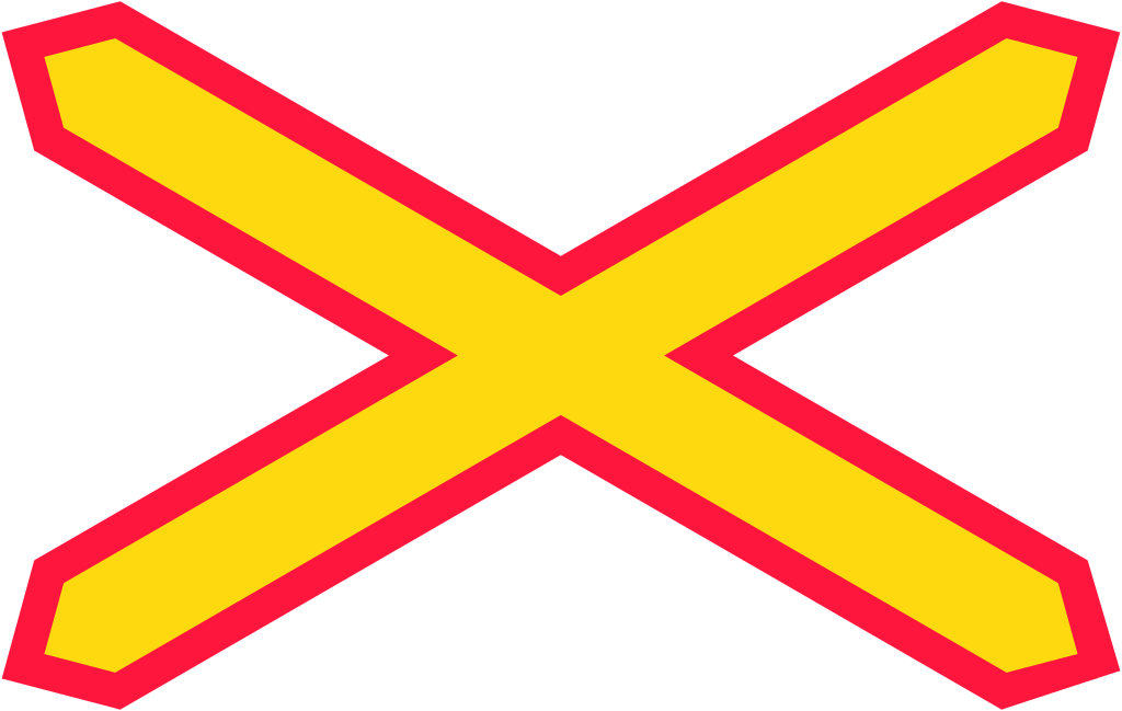 Finland Road Sign - Yksiraiteisen Rautatien Tasoristeys (1024x649)