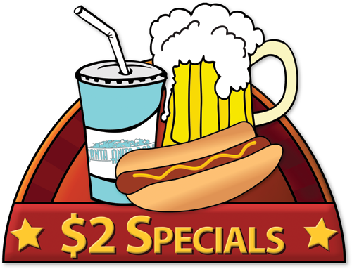 Santa Anita Park New Years Eve 2 Beers Hot Dogs And - Dollar Day Santa Anita (500x383)