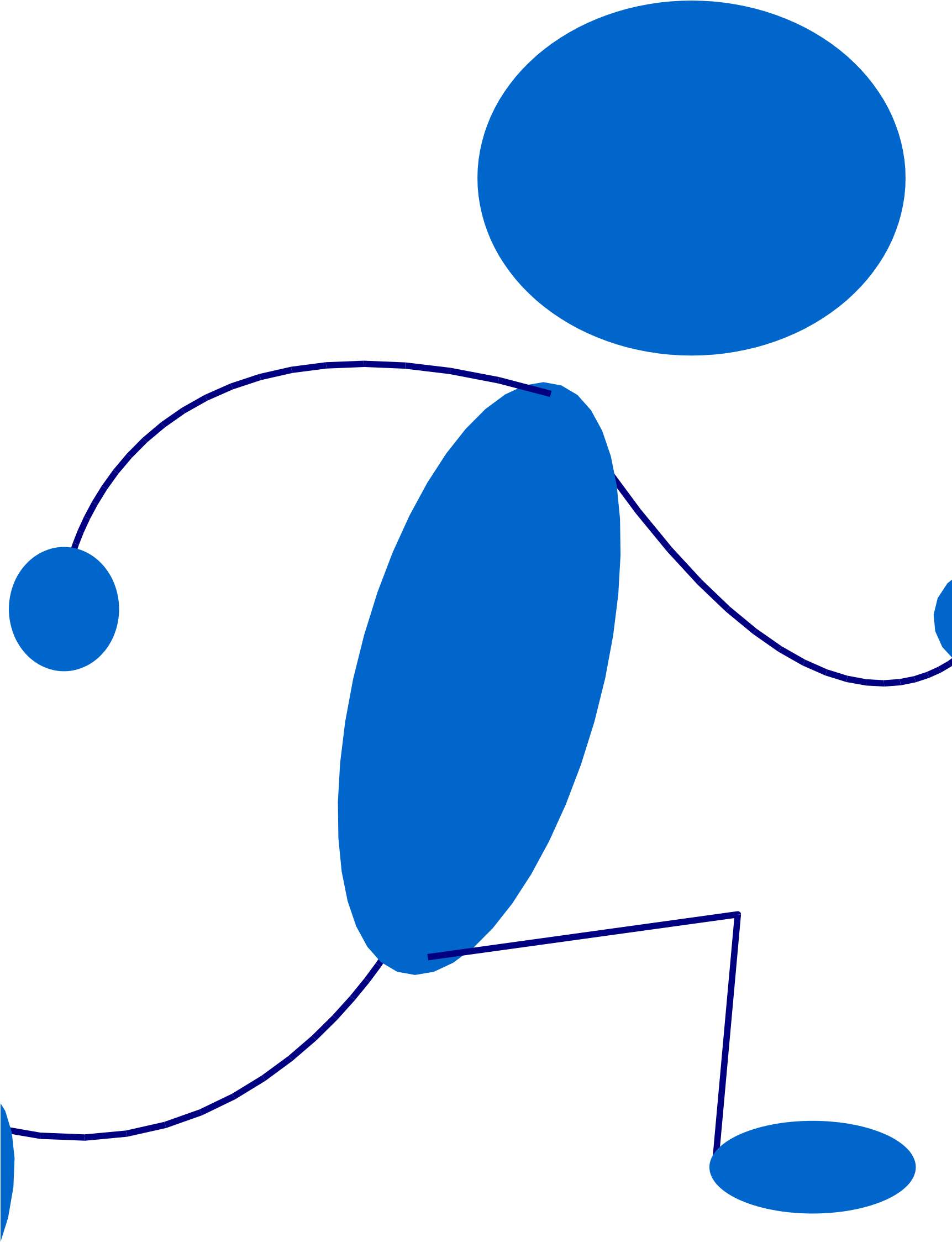 As To Whether I'll Finish It The Jury Is Still Out - Blue Man Clip Art (1722x2400)