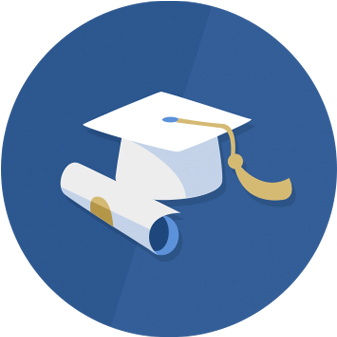 Cérémonie De Clôture Et Résultats - University Icon Blue (443x336)