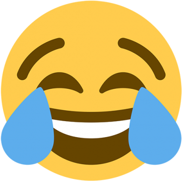 As A Result, A Large Part Of Our Conversations Nowadays - Laughing Crying Emoji (400x400)