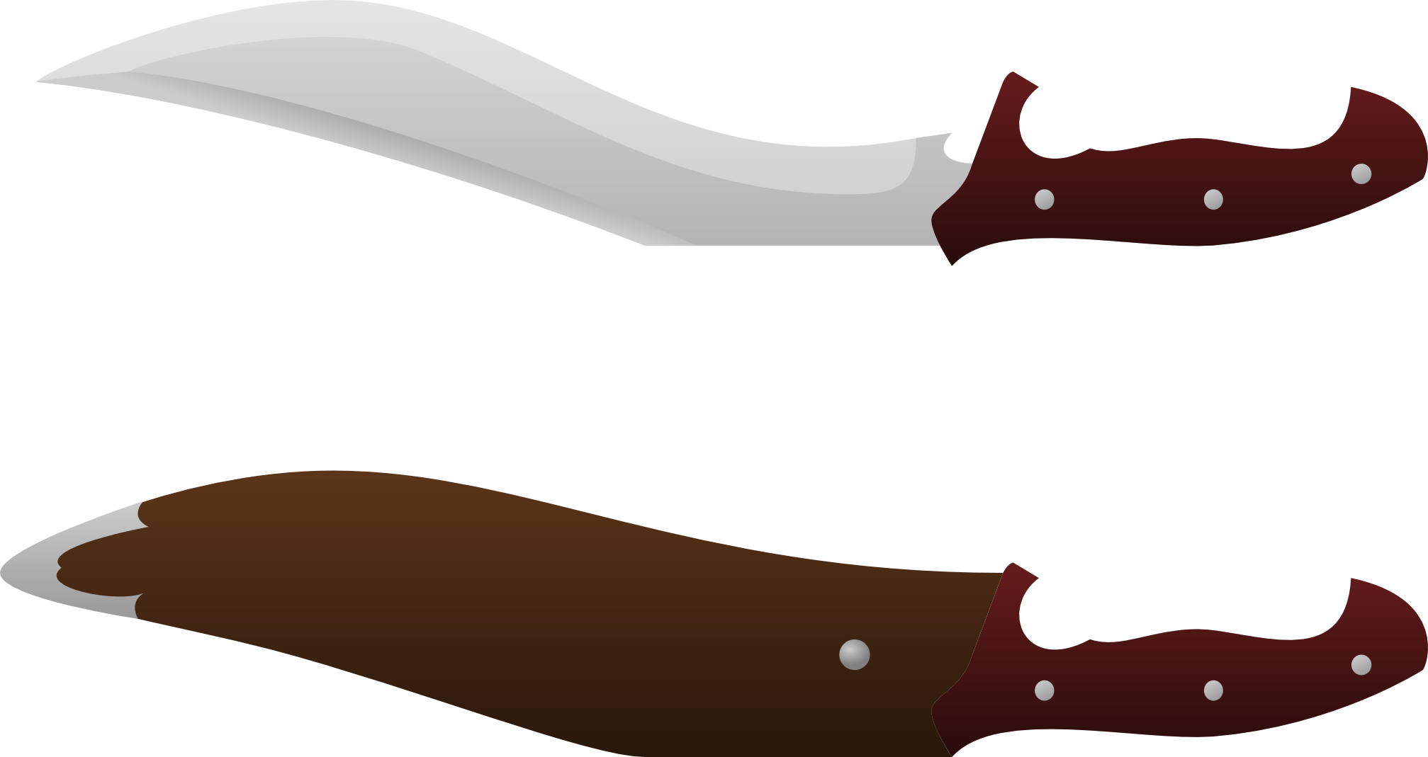 Dagger Clipart Broad - Cartoon (2015x1069)