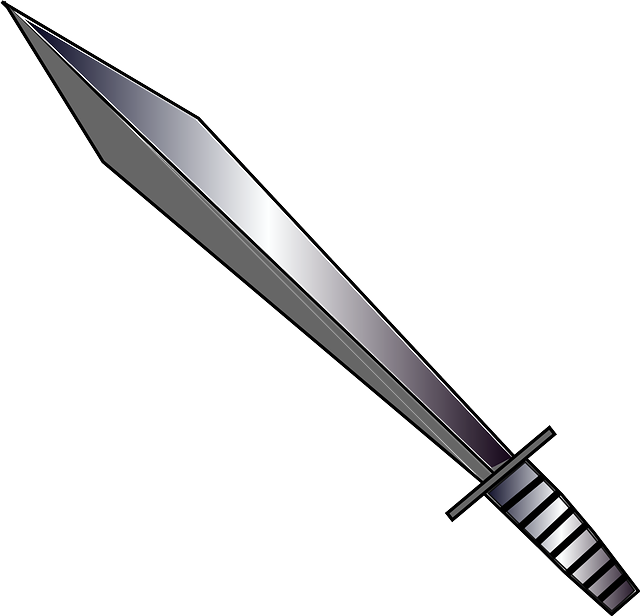 Dagger Clipart Military - Sword Clipart (640x616)