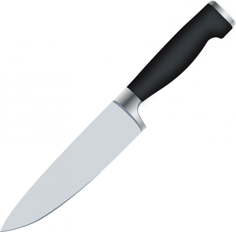 Cartoon Kitchen Simple Ideas Free Download Png - Knife Png (768x754)