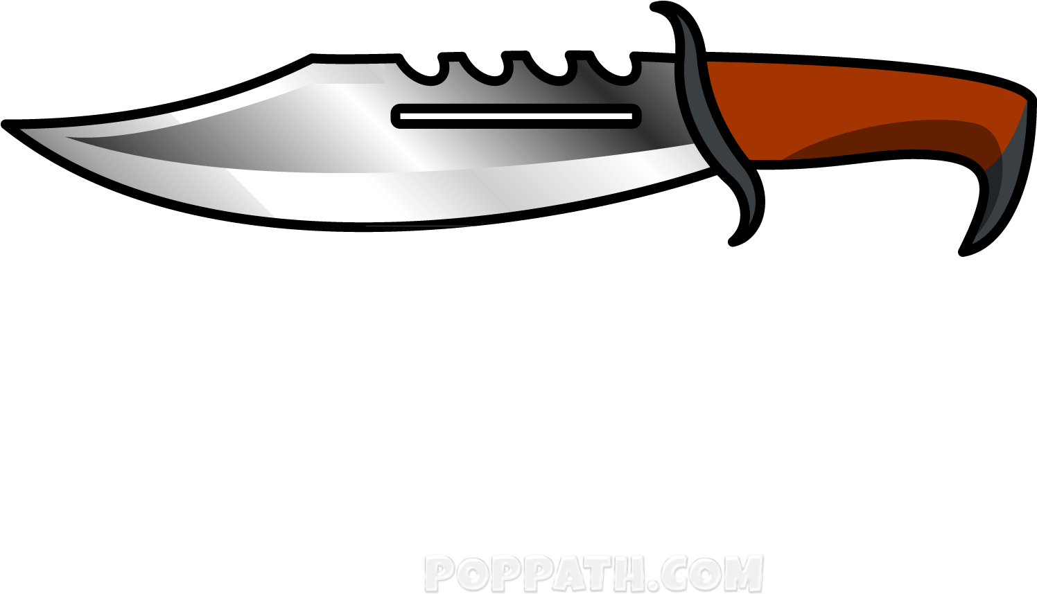 Play Slideshow - Bowie Knife (1500x1500)