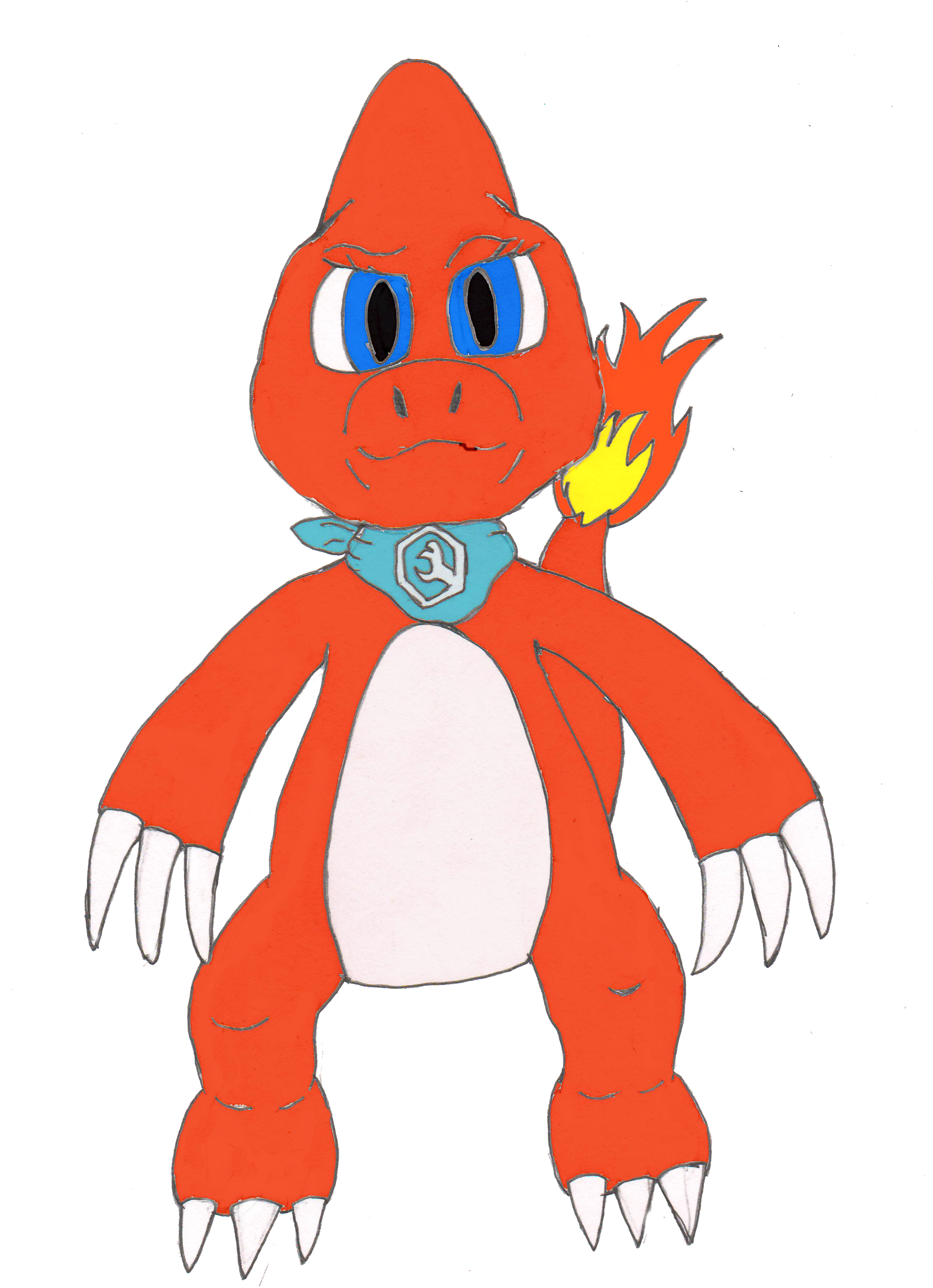 Clip Art Black And White Charmeleon Drawing Human - Cartoon (2316x3081)