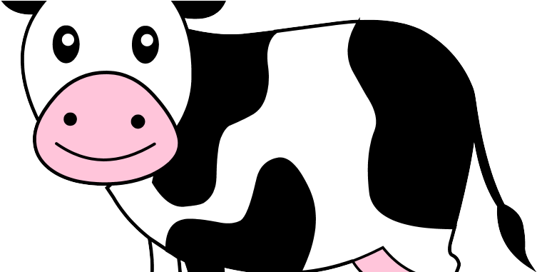 Shed Clipart Cow - Cute Cow Clip Art (765x380)