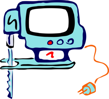 Computer Icons Power Tool Saw Augers - Clip Art (374x340)