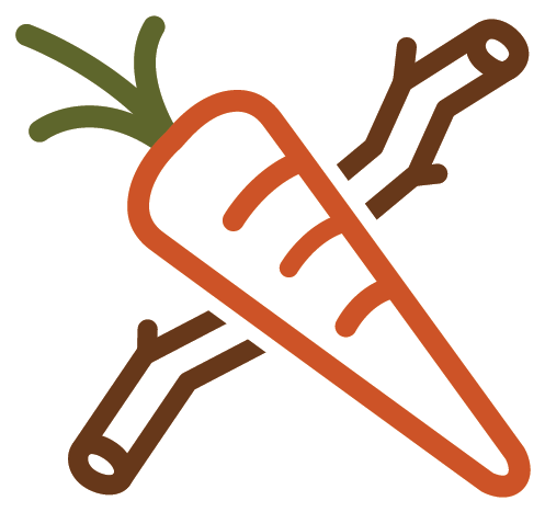 Download Clipart Black And White Stock Saltwater Fish - Carrot And Stick Clipart (512x512)