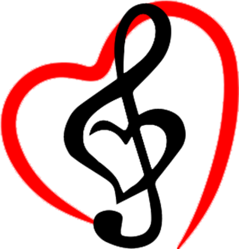 Heart4music Heart4music - Blue Music Notes Heart (512x512)