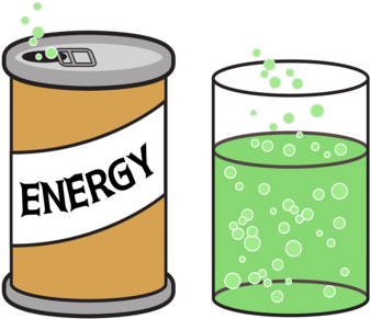 Fizzy Drinks Energy Drink Monster Energy Drink Can - Sparkling Water Clip Art (403x340)
