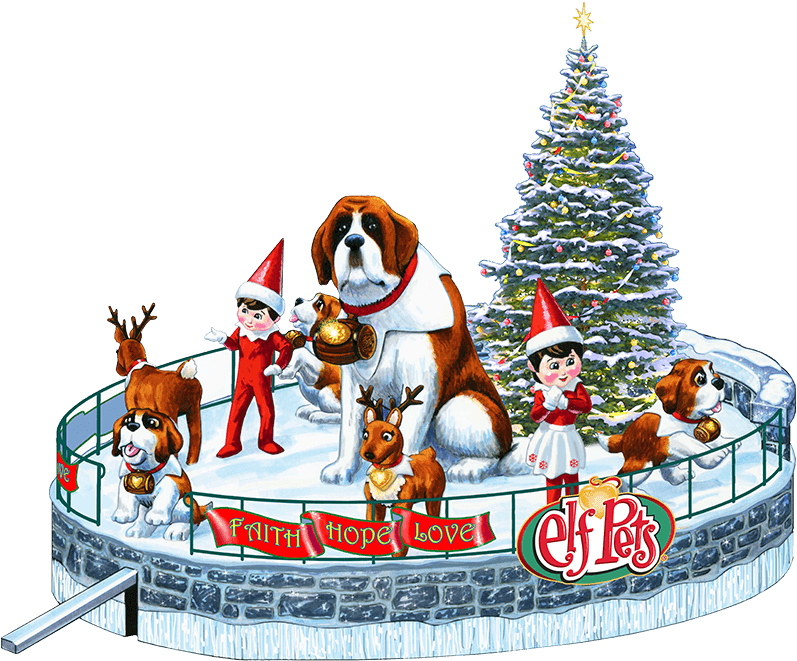 Image Santa's Saint Bernards Save Christmas - Elf Pets Santa's St Bernard's Save Christmas (800x800)