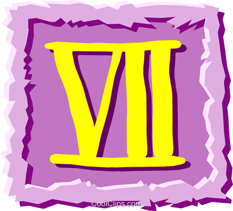 Roman Numerals Royalty Free Vector Clip Art Illustration - Roman Numerals (480x434)