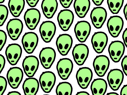 Backgrounds S Tumblr Hipster Google Search Video - Alien Background (500x375)