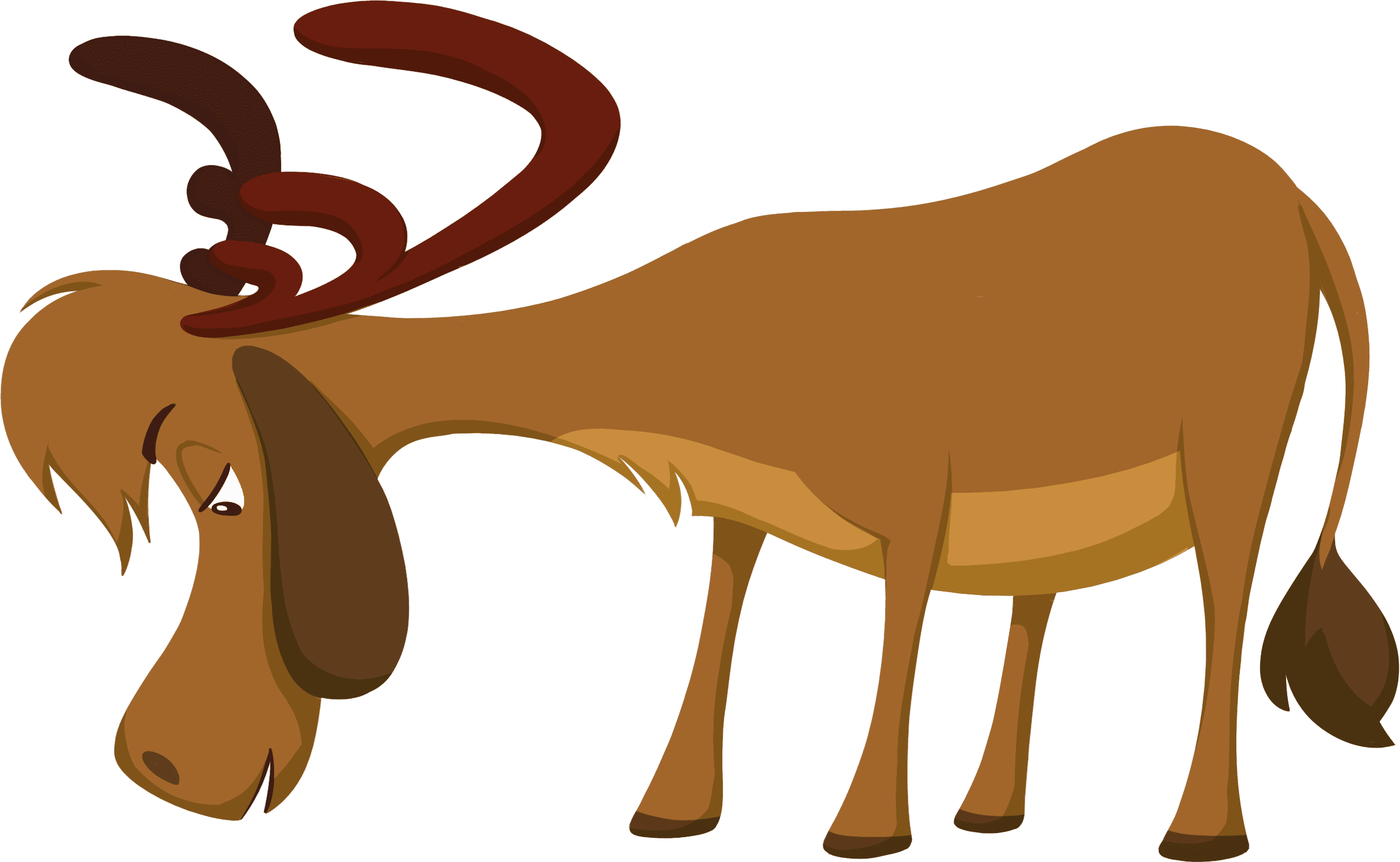 Now You're Really Moving But Theres Some Reindeers - Bighorn (2421x1492)