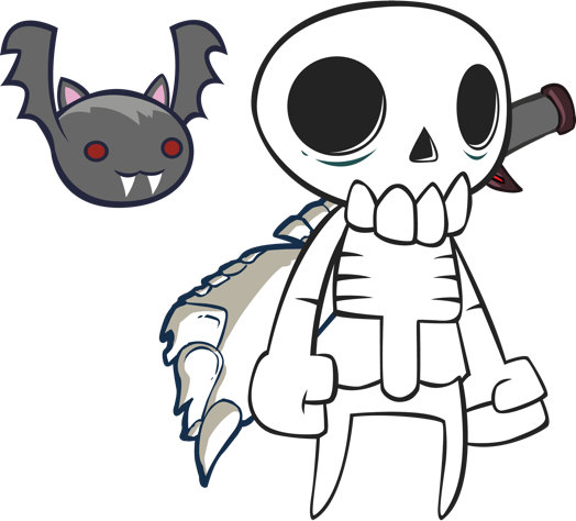 Skelattack Gets A Shiny New Demo, 90s Themed Commercial - Skelattack (524x474)