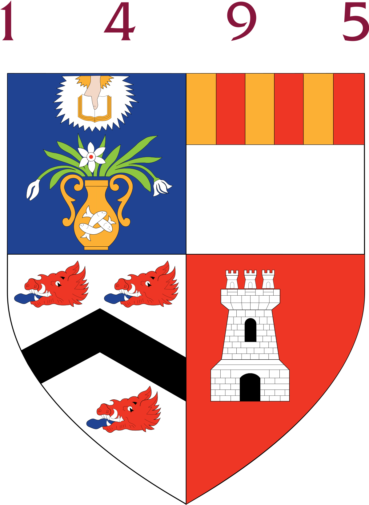 Moses Kessie Liked This - University Of Aberdeen Logo Download (1200x1646)