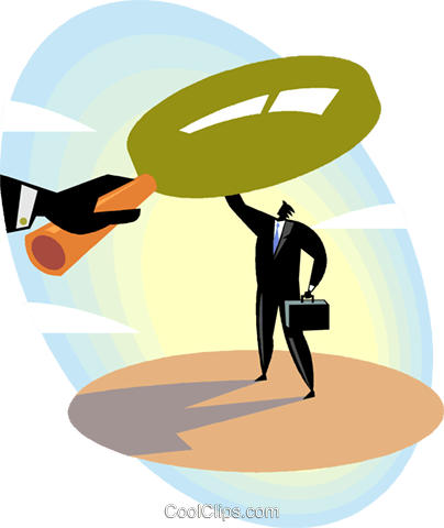 Lupa Livre De Direitos Vetores Clip Art Ilustração - Illustration (404x480)