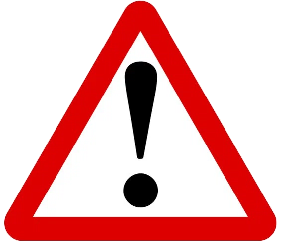 If You Have A Player/coach Ejection Or A Special Situation - Warning Sign Svg (566x510)