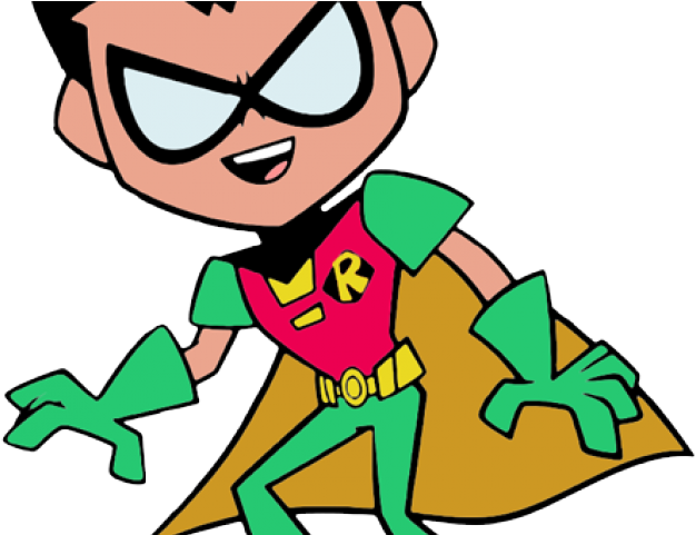 Cyborg Clipart Team Titans Go - Teen Titans Go To The Movies Robin (640x480)