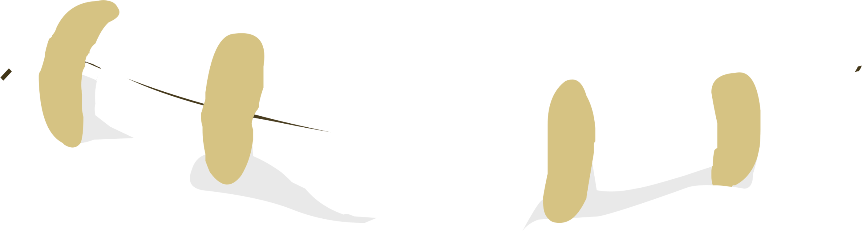 Computer Icons Avatar Vanity Eyes Public Domain - Clip Art (2889x750)