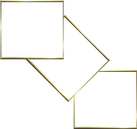 Gold Tri Frame - Gold Graphics Png (500x500)