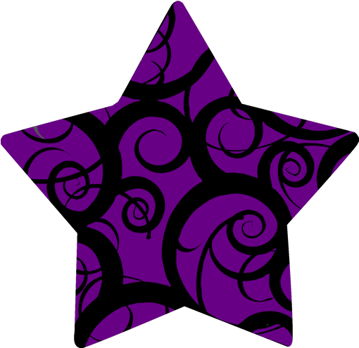 Stars ‿✿⁀°••○ Digital - Circle (600x576)