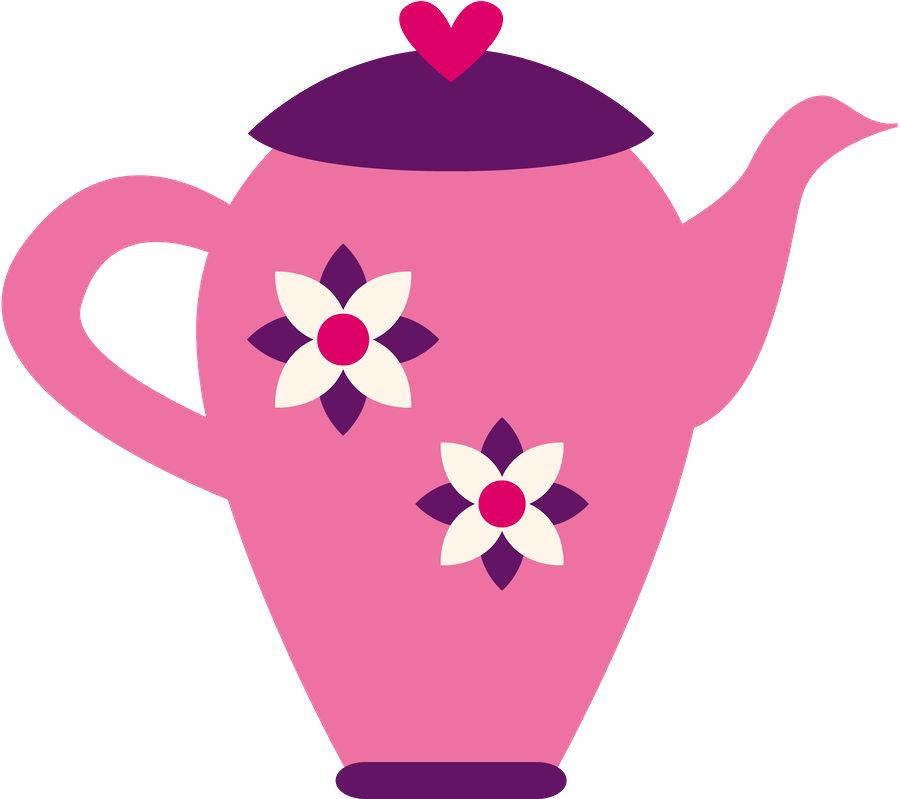 Princesas E Fadas - Teapot (900x799)