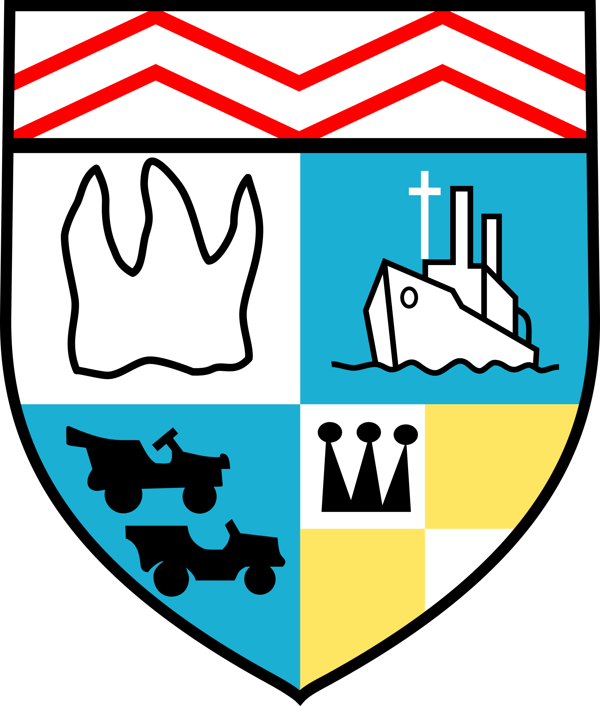 Clipart Coat Of Arms Of Schwambrania - Clip Art (2039x2400)