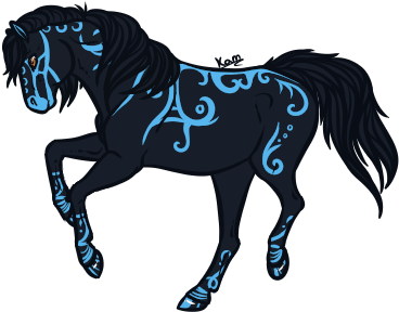 June Bug, Hollowedangel , Charchar2, Karkat - Stallion (400x325)