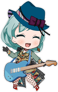 Hina Hikawa - Bang Dream! Girls Band Party! (318x403)