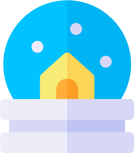 Snow Globe Free Icon - Circle (512x512)