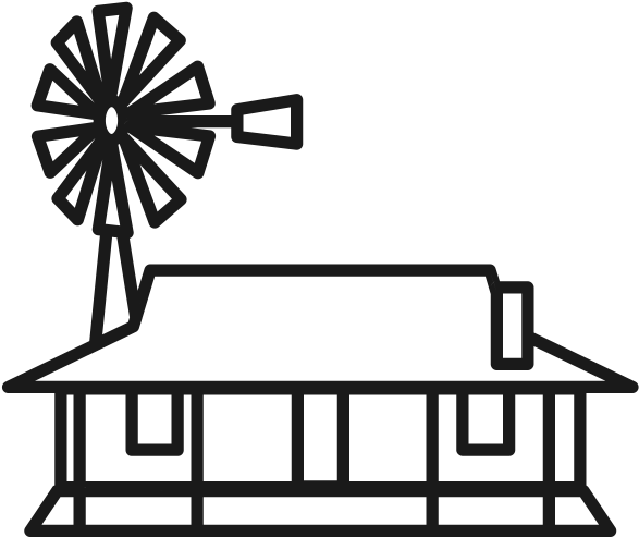 Rural By Rose Duong From Noun Project - Rubber Stamping (600x600)