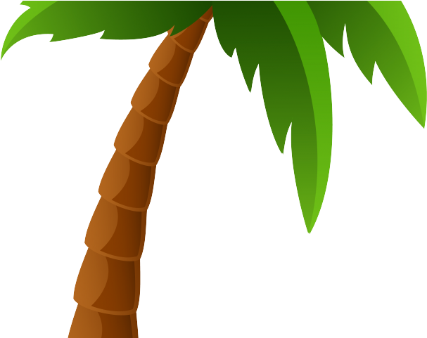 Date Clipart Palm Tree - Palm Tree Cartoon (640x480)