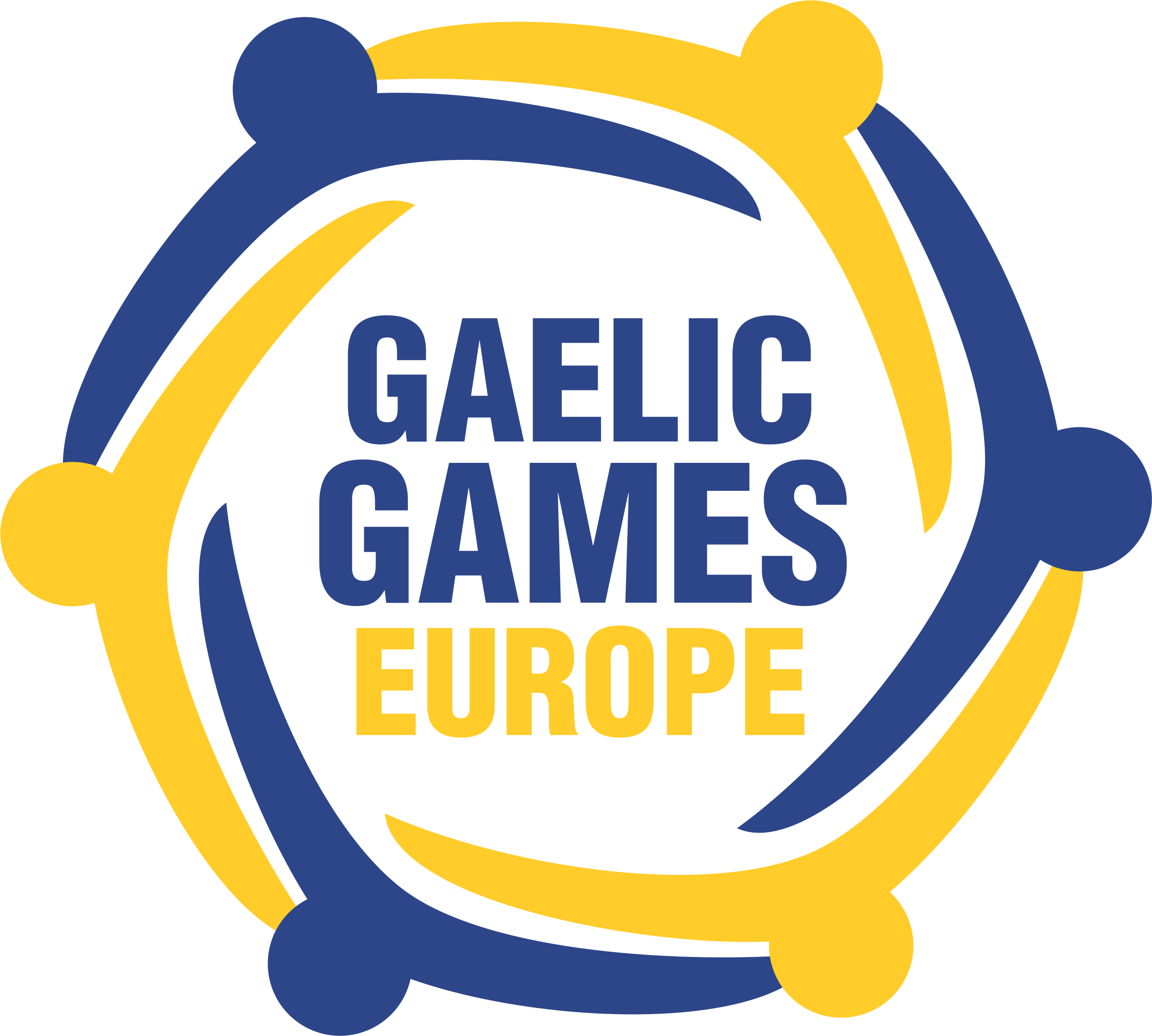 Gaelic Games Europe - Gaelic Games Europe Logo (2463x2216)