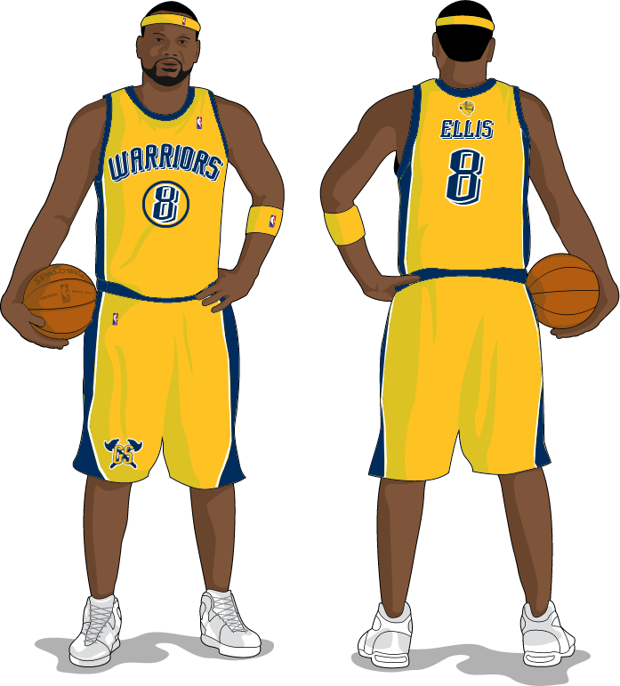 Uni Watch Wearin' O' The Green - Los Angeles Lakers (697x771)