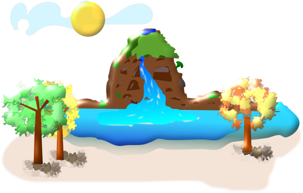 All Photo Png Clipart - Air Terjun Clipart (1200x750)