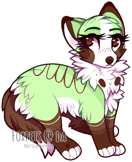 Png Freeuse Library December Th By Foxpets - Mint Chocolate (448x550)