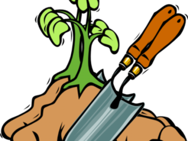 Transparent Gardening Tools Clipart (640x480)
