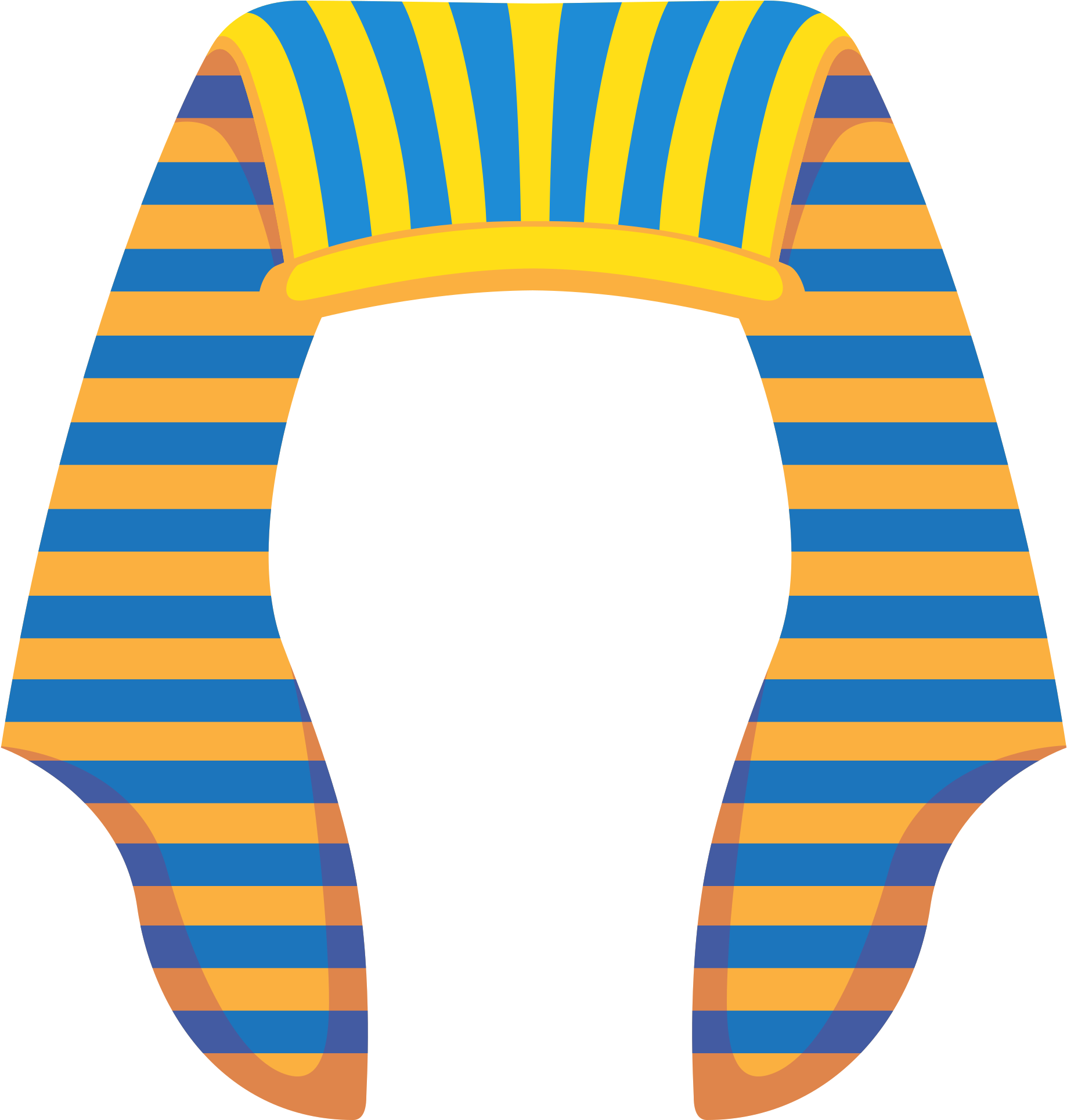 Pharaoh Headdress - Pharaoh Headdress Clipart (2048x2048)